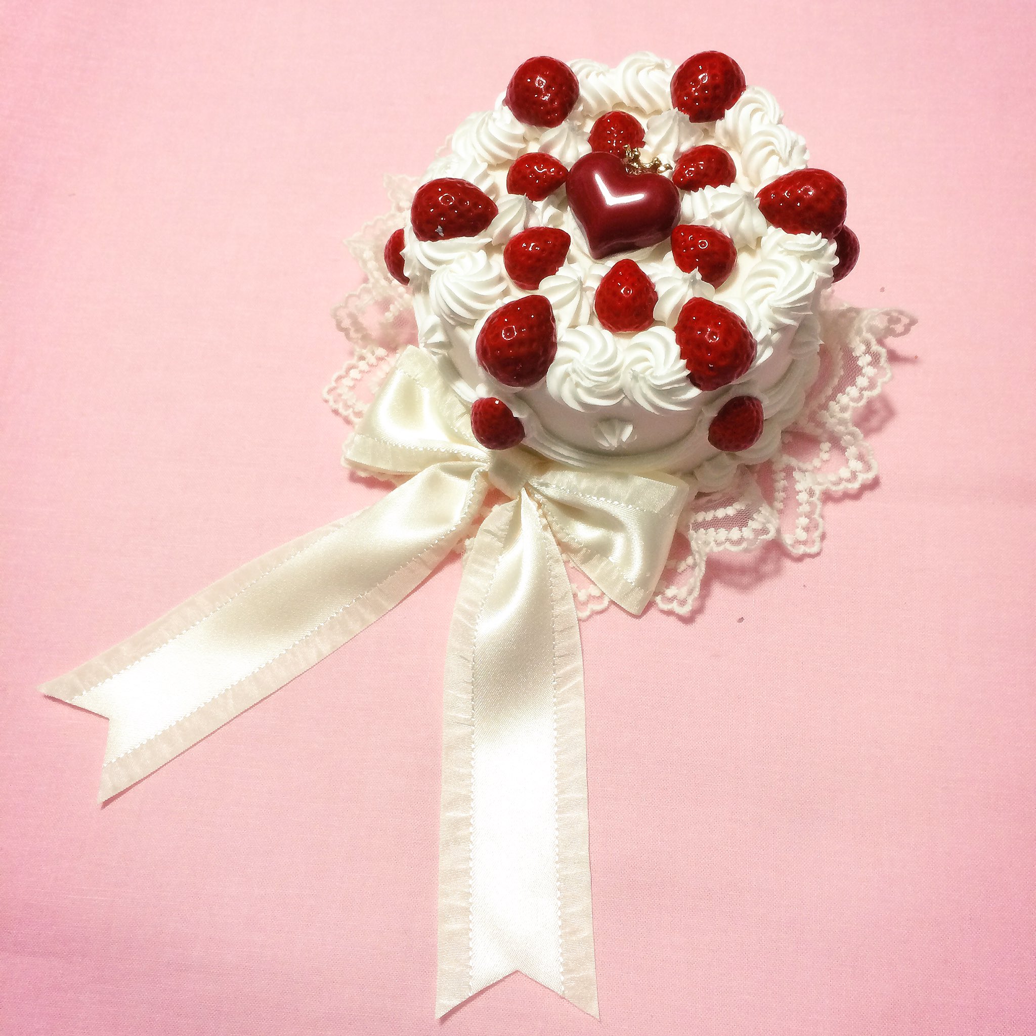 ハンドメイド　チェルシィ　ケーキヘッドドレス ハンドメイド チェルシィ ケーキヘッドドレス ヘアアクセサリー