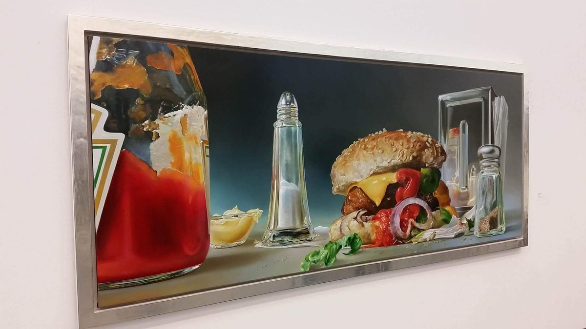 sgsmit's tweet image. Prachtige expositie over hyperrealisme in @kunsthal Aanrader! #010