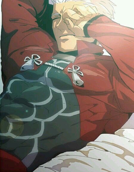 Has just woke up.