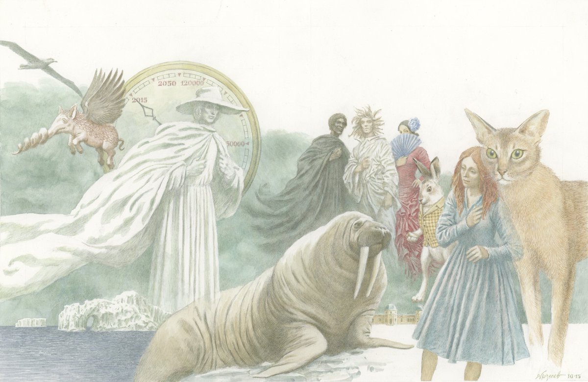 UNFCCC's tweet photo. .@PIK_Climate explains #climate science with a fairy tale - read about Alice, a cat & #climatechange: https://t.co/lnvmvnnvJ4 #Art4Climate https://t.co/0MaeaEL3ZG