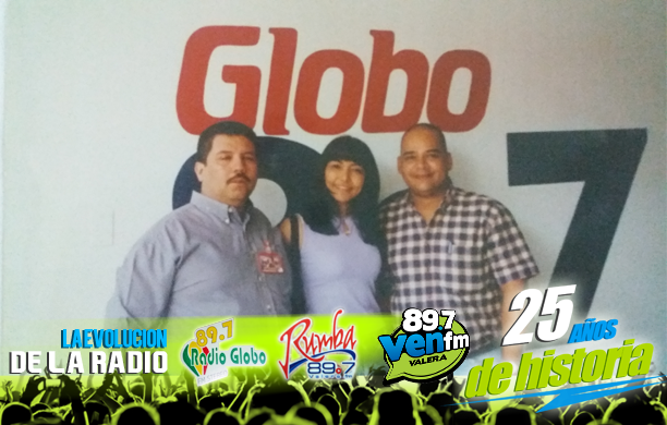 venfmvalera's tweet photo. Evolucionamos,  de Radio Globo a Globo 89.7 con el mismo compromiso con nuestros oyentes brindarle el mejor talento @lopezgol https://t.co/MKayqKY7A9