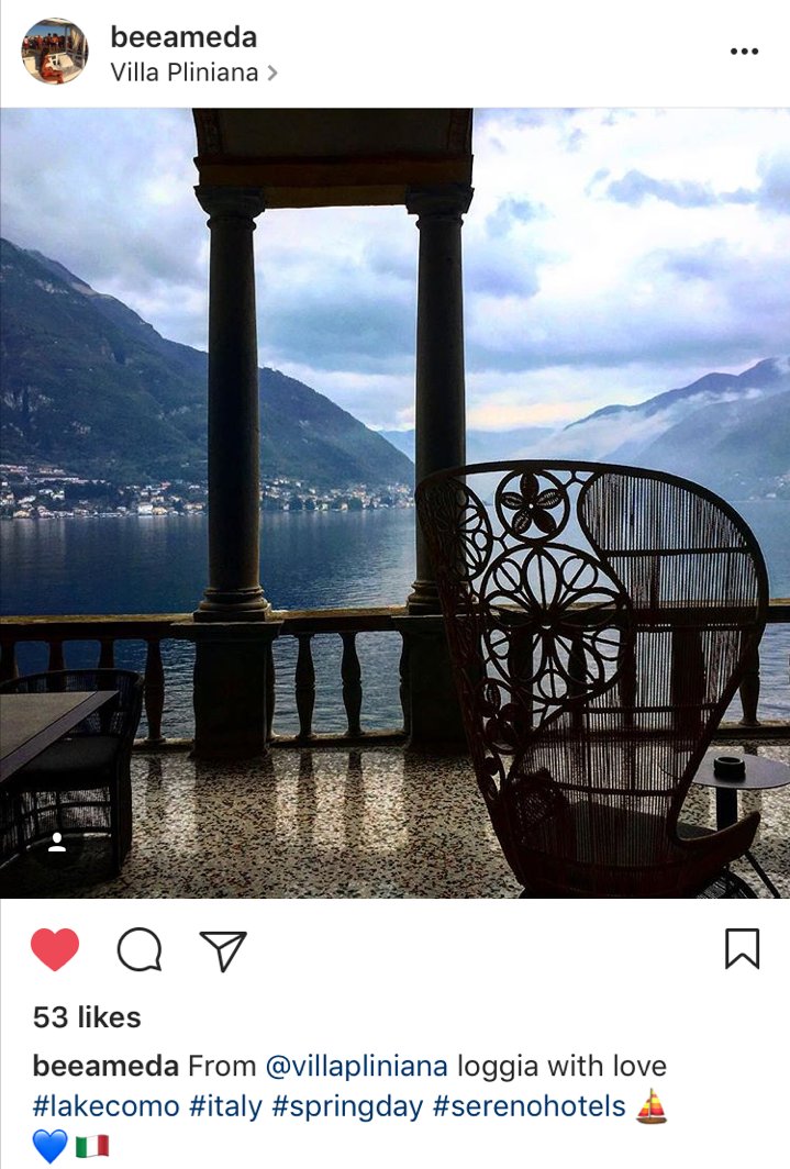 VillaPliniana's tweet photo. Our scenic loggia captured by @beeameda, thank you ! #villawithaview #lakecomo
https://t.co/rt9PtwaIca
@BravoVillas @DistinctVillas https://t.co/yPOZ8a6gtV