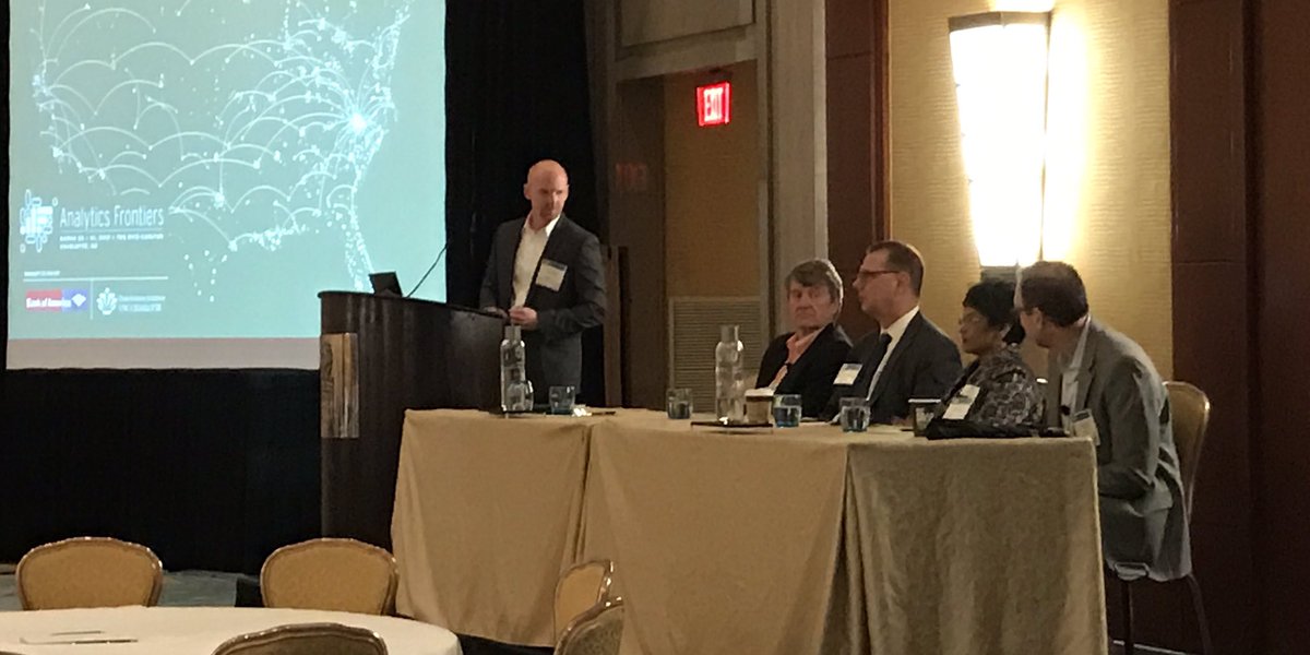 TheNCDS's tweet photo. Words of wisdom from the #BigData Analytics Careers panel at #AnalyticsFrontiers. @UNCC_DSI @BankofAmerica @Cisco @tresata https://t.co/CUf3a494QN