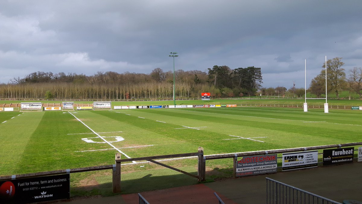 MN011104's tweet photo. Very proud of my team today. Pulled together to prepare a high standard pitch for Hartpury to continue towards there unbeaten record. https://t.co/3blKka2ai7
