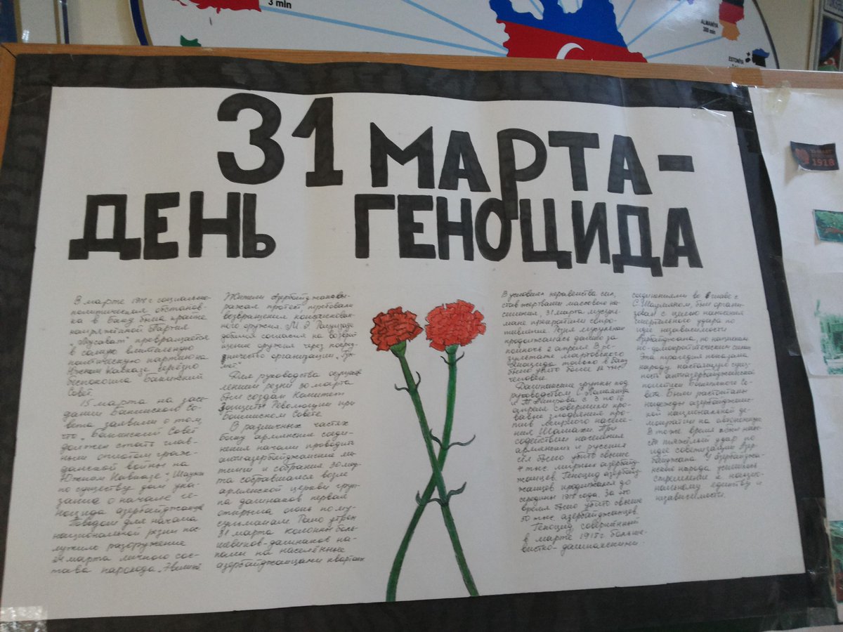 ElnuraC's tweet photo. #31marchthebloodiestpageofourhistory #GTMECY #Armenianterrorism #yapnasimi #MarchGenocide99 Xatın,Xirosima,Xocalı,31 Mart https://t.co/0wO6XhZqgK