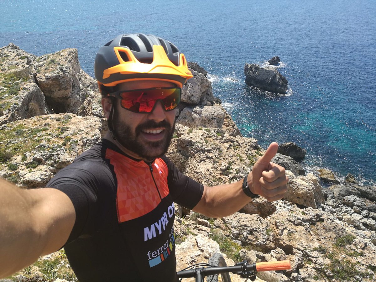 @RogerSerranoS preparado ya para <a href="/XTERRAMalta/">XTERRA malta</a> ¡Buen pricipio de temporada crack! #BolleAthletes #bolle_eyewear