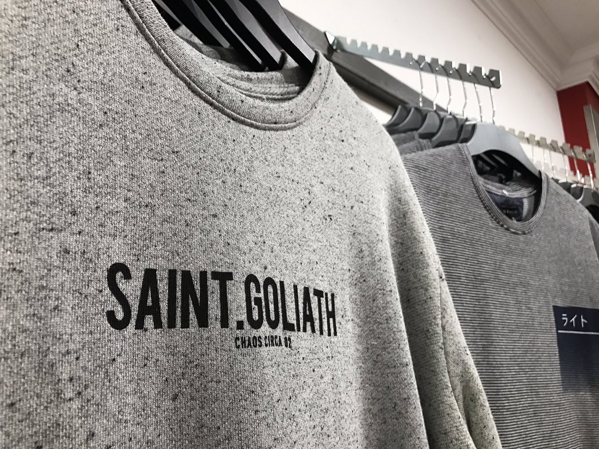 DougCoUK's tweet photo. New S.t Goliath Sweater ! 👕
#AutumnRange #Sale #MensFashion. https://t.co/5Lwq1vgC3C