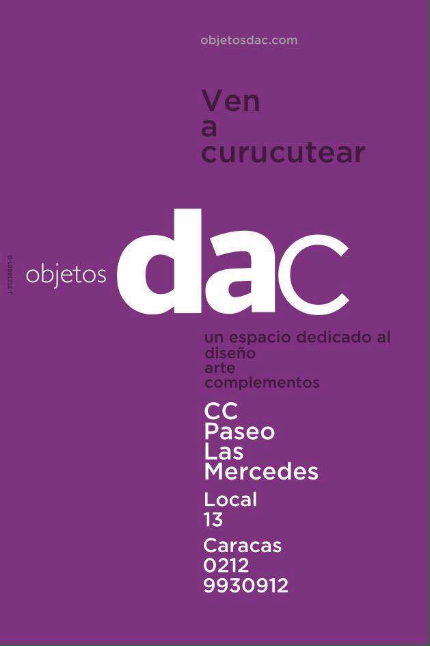 objetosdac's tweet photo. Llegó el viernes para CURUCUTEAR diseño, arte y complementos 100% Venezolanos en @objetosdac ¡ Feliz Viernes te esperamos !
#MuestrasDac. https://t.co/G5CU9wSEJQ