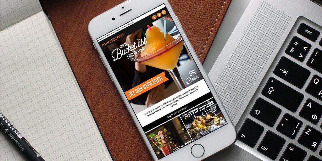 Oh Friday,let me hug you #TGIF #lifeatwired #emailgeeks #wiredmessenger #webdesign #Milestones #EPICEATS #EPICBellini #Bellini <a href="/MilestonesCa/">Milestones Grill + Bar</a>