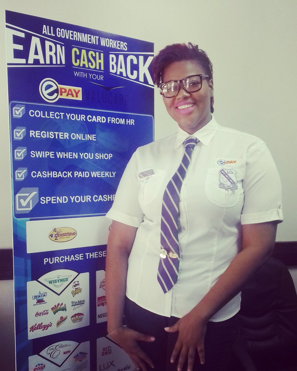 Our Customer Service Manager is ready! #Champs2017 #ePAY #StudentCard
