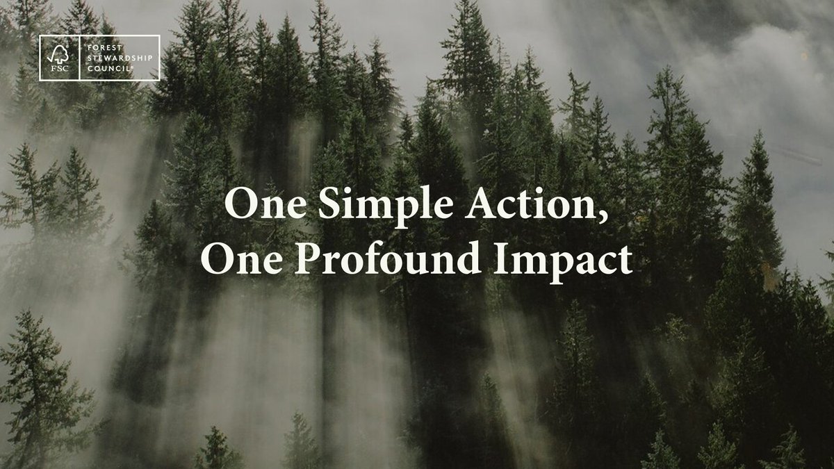 RoyOMartin's tweet photo. We are committed to sourcing materials with confidence according to @FSC_US regulation. https://t.co/ptfNhO6S6f #OneSimpleAction https://t.co/iTiyFrk6Lb