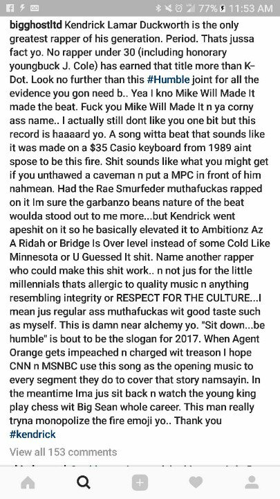 firefire100's tweet photo. on #kingdrick by the homie @bigghostltd on IG.  as always, accurate af #kendricklamar #RecordingExcellence . https://t.co/zFbDOSxleP