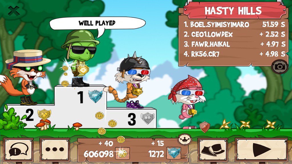 Syimisyimaro_'s tweet photo. All those guys just got washed #funrun2 #LowDEx #haikal #CR7 https://t.co/nfzY6z4qDN