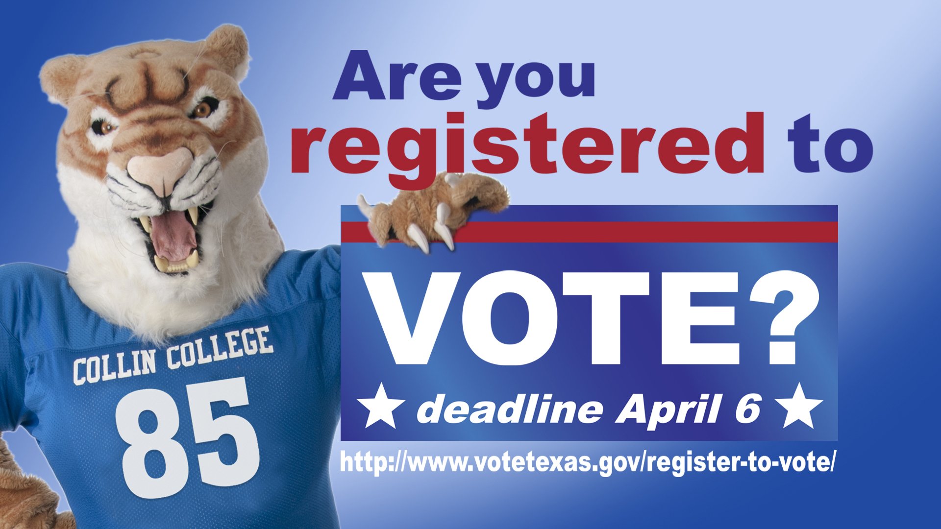 Collin College on Twitter "Hey, Cougars! There’s an election coming up