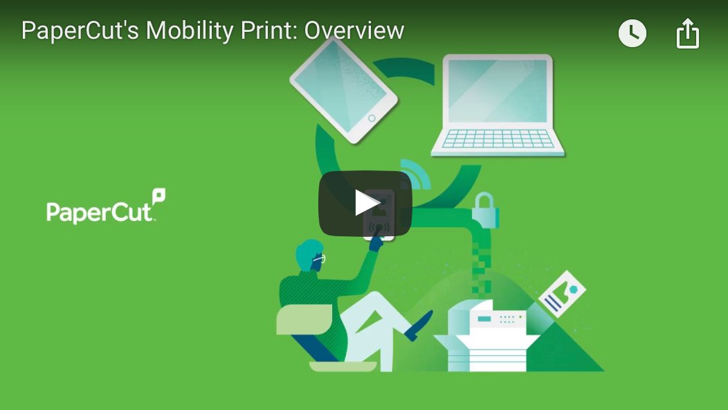 aslawetsky's tweet photo. VIDEO #PaperCut’s #MobilityPrint: Overview https://t.co/htmOsKbZZx @PaperCutDev https://t.co/hE166sxMPv