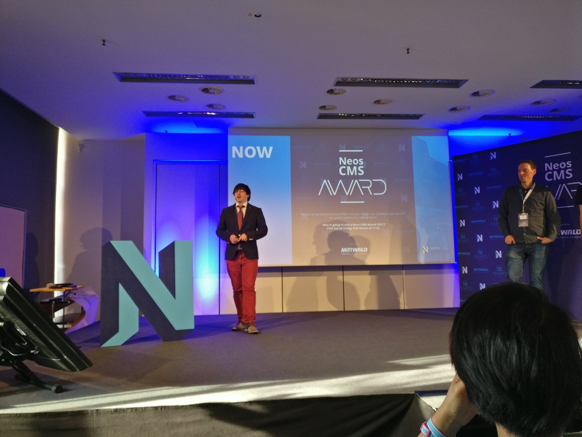 1drop's tweet photo. Neos Award now at #neoscon https://t.co/vRdq4ZF5Wp