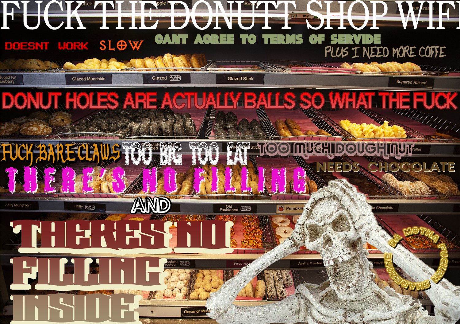 DON"T TALK TO MYSELF BEFORE I,VE HAD MY COFFEE --ADMIN