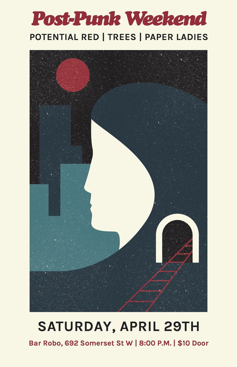 potential_red's tweet image. Thanks to everyone for coming out for yesterday's #JUNOfest show! Here is our next gig @Bar_Robo w/ @paperladies #Trees #ottawa #ottmusic