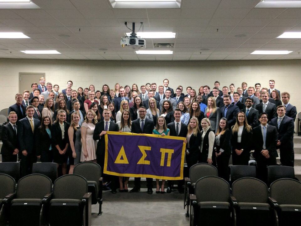Congratulations to all of our newly initiated brothers! #ProudToBeADeltaSig
