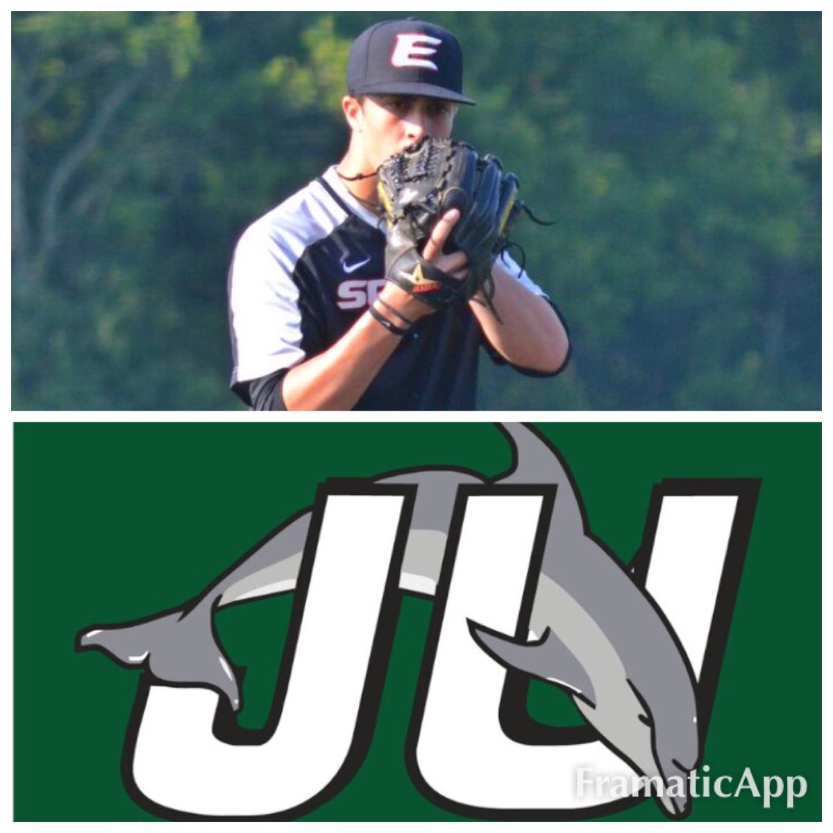 adriangarrastaz's tweet photo. Blessed to say that I have commited to continue my baseball and academic career at Jacksonville University. @ju_baseball  #phinsup ⚾️🐬 https://t.co/s75s1w5l9G