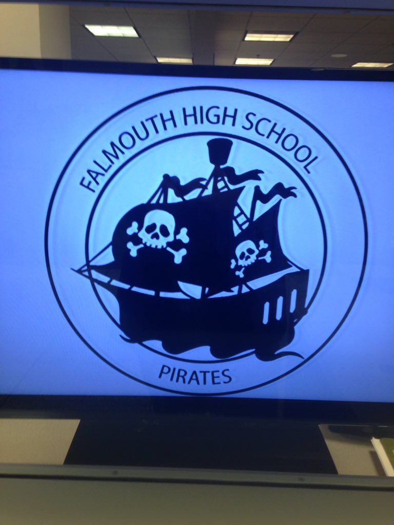 Pretty excited about the new FHS mascot. Go Pirates! #YAR