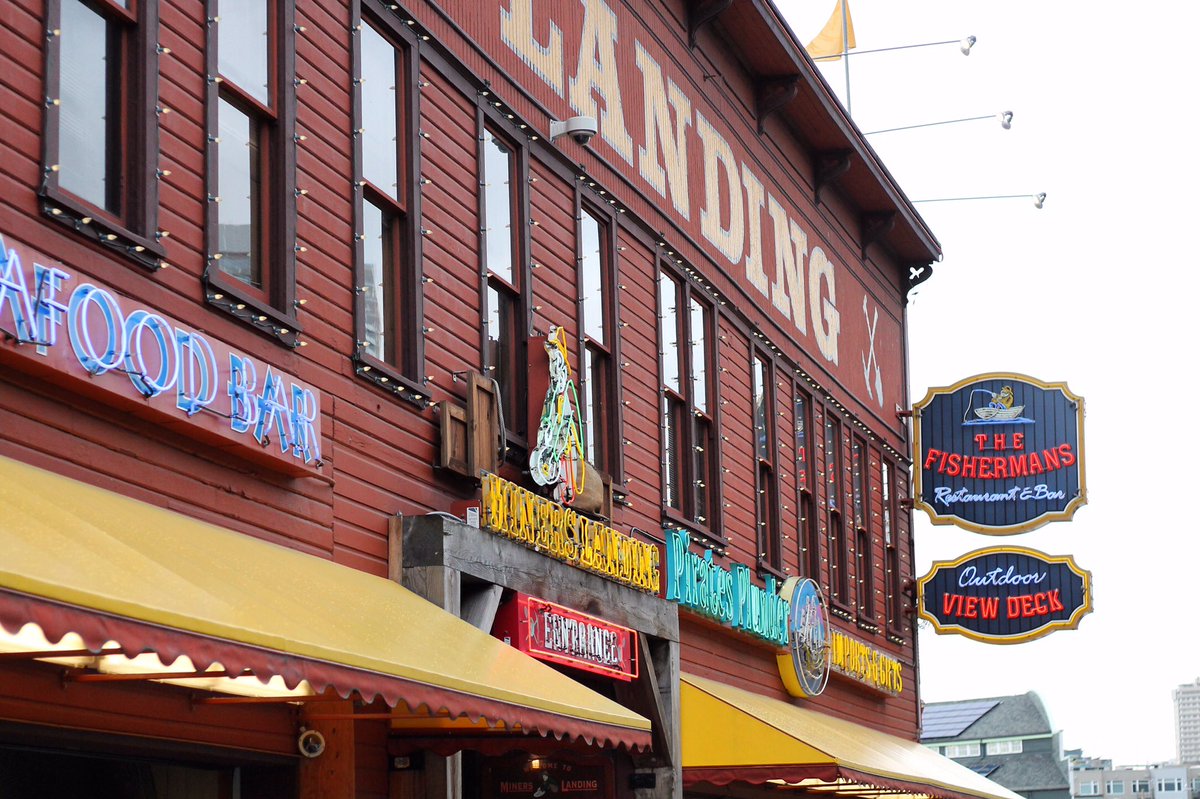 the fishermans restaurant &amp; bar. seattle washington pier 55 #Seattle #Washington #restaurants #photography #landscape