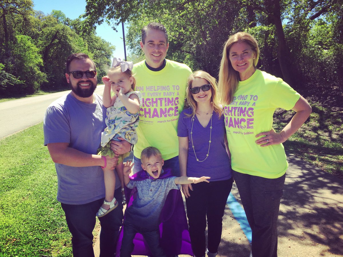 Our founders @skaggschrisL &amp; <a href="/skaggsamy/">Amy Skaggs</a> filming PSA's with <a href="/heatherhaysfox4/">Heather Hays</a> and <a href="/brandontoddfox4/">Brandon Todd</a> for Dallas and Forth Worth #MarchforBabies