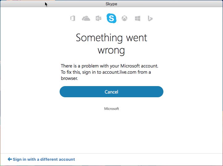 visual28's tweet photo. Come on @SkypeSupport! I literally just reset my password after being forced to create a new account just 2 days ago! #GYST https://t.co/pCPjODudd8