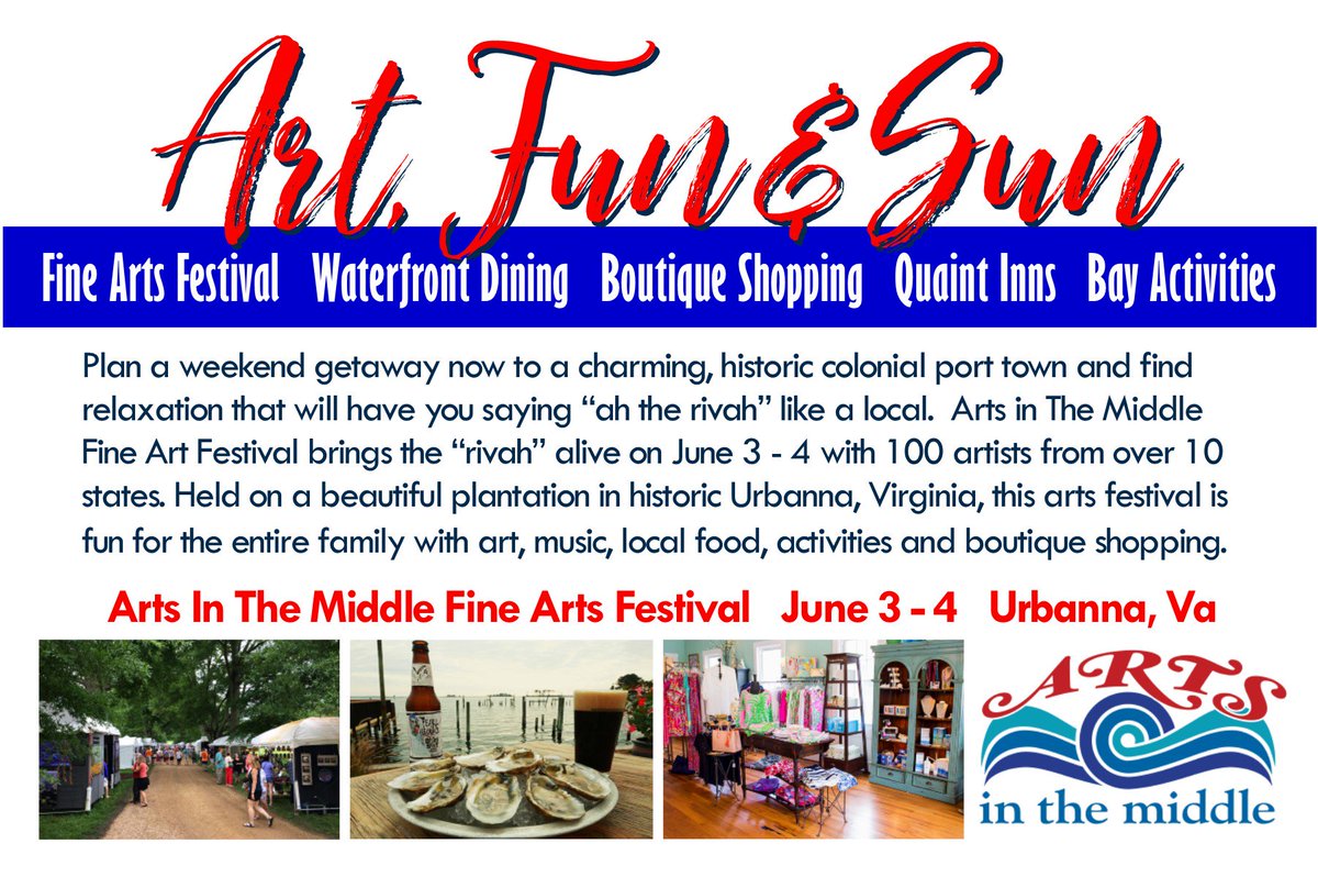 ArtsInTheMiddle on Twitter "Art, Fun & Sun Book your getaway now for