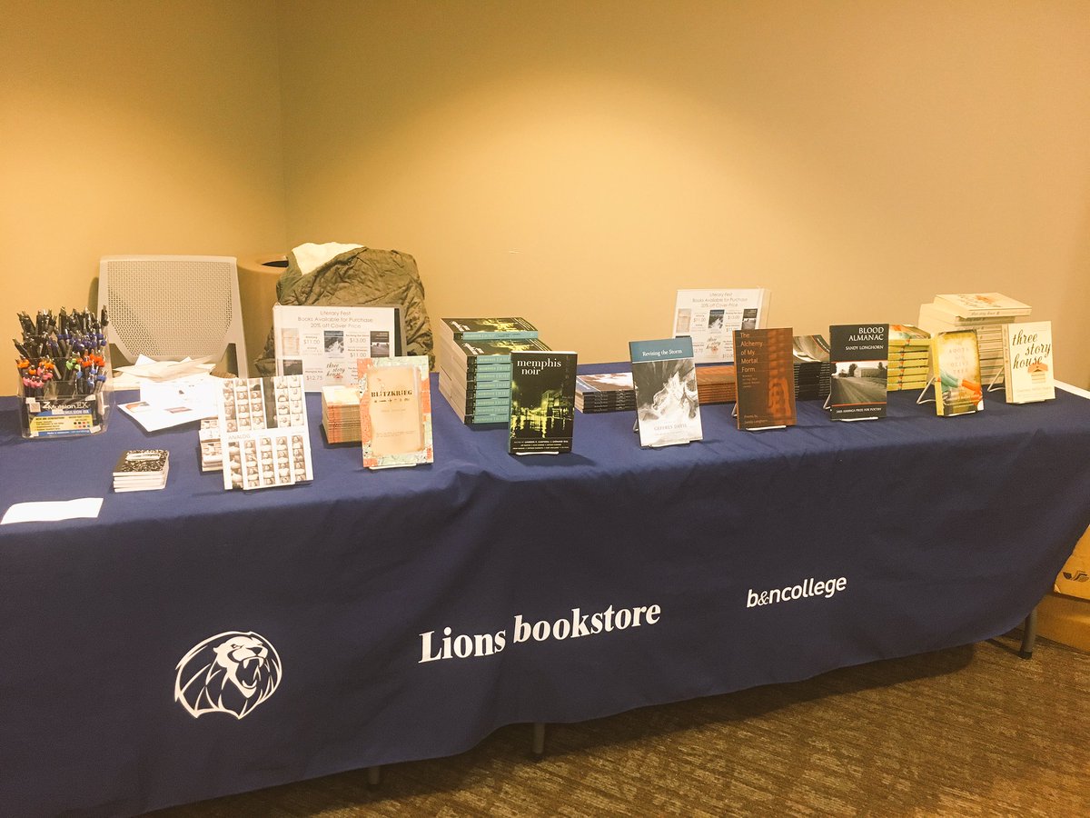slf2017's tweet photo. We are stocked up on our featured authors novels and books of poetry! Grab one, and get your piece signed! #SLF17 📚🖋 https://t.co/omdX7FKx4K