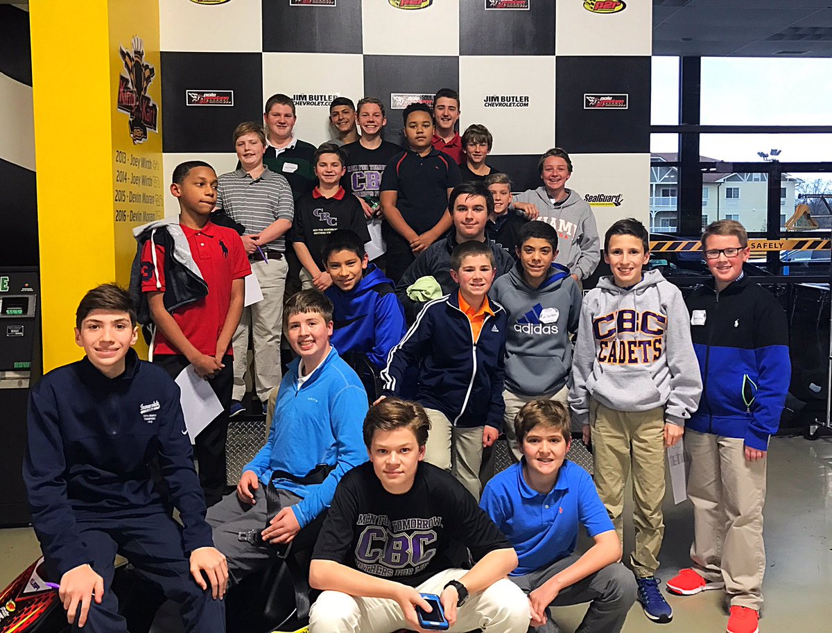 CBCAdmissions's tweet photo. Had a great time with these VIP's today! Shadow day, go-karting, and a Chef Bartoni dinner...can't beat it. #VIPShadowDay https://t.co/3kilBhd9oP