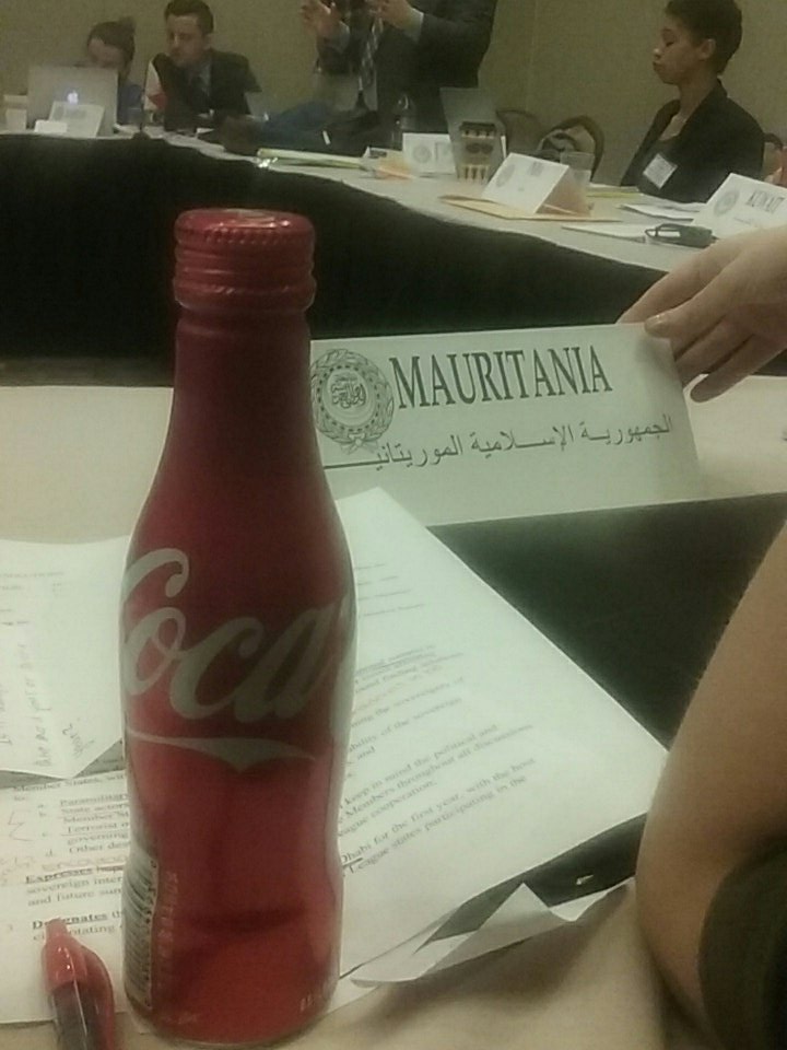 livpach25's tweet image. The delegation of Mauritania knows its Arab League trivia #NUMAL2017 #POL2017