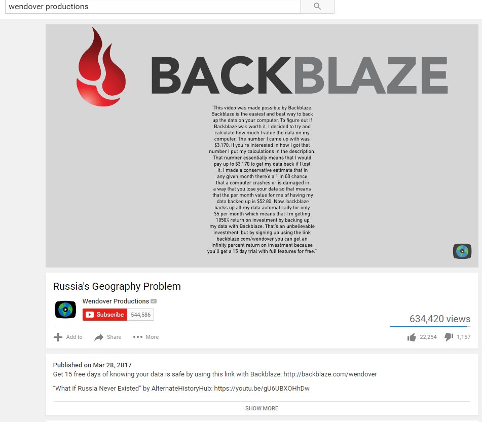 backblaze's tweet photo. Today is #Worldbackupday2017.
Read this nice little paragraph by @wendoverpro about backups. 

#WorldBackupDay https://t.co/sIQDt469m3