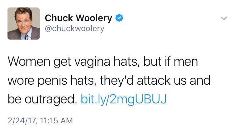 jk_rowling's tweet image. Every man who feels this way should wear his penis hat with pride.