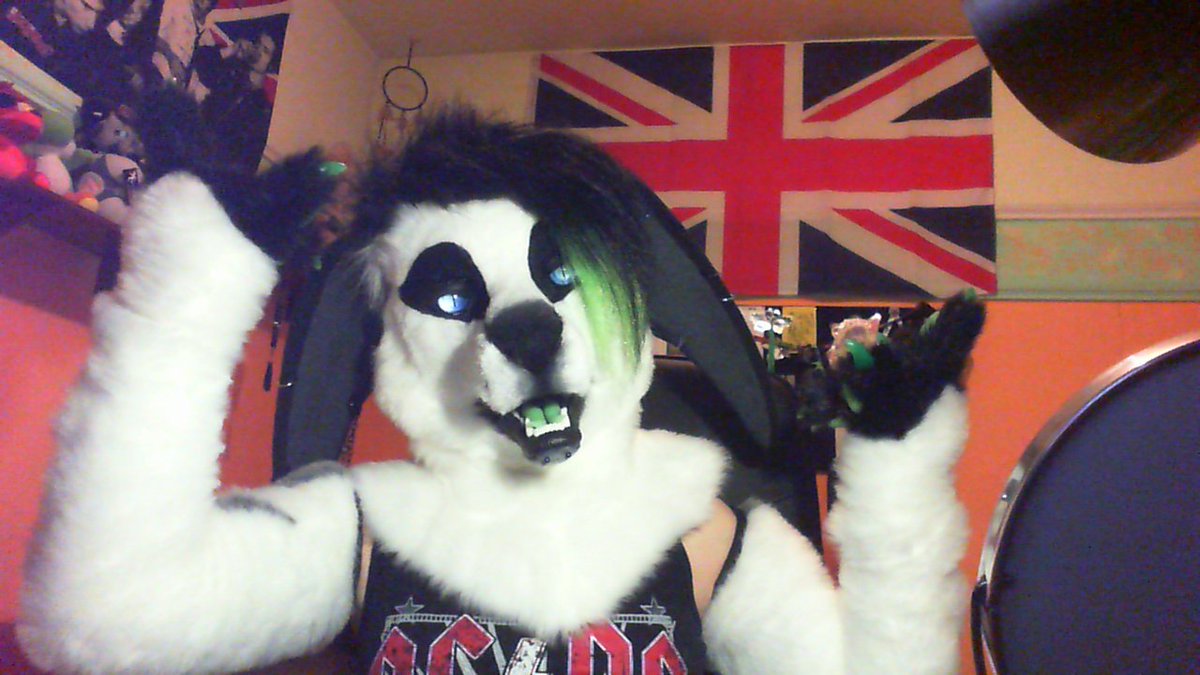 WolfLisa21's tweet photo. Unboxing fursuit Lupe Vernid awesome <3 <3 <3  @Keeatah 
#fridayfurry #furry #fursuit #Venid https://t.co/ElCQA3WSLY