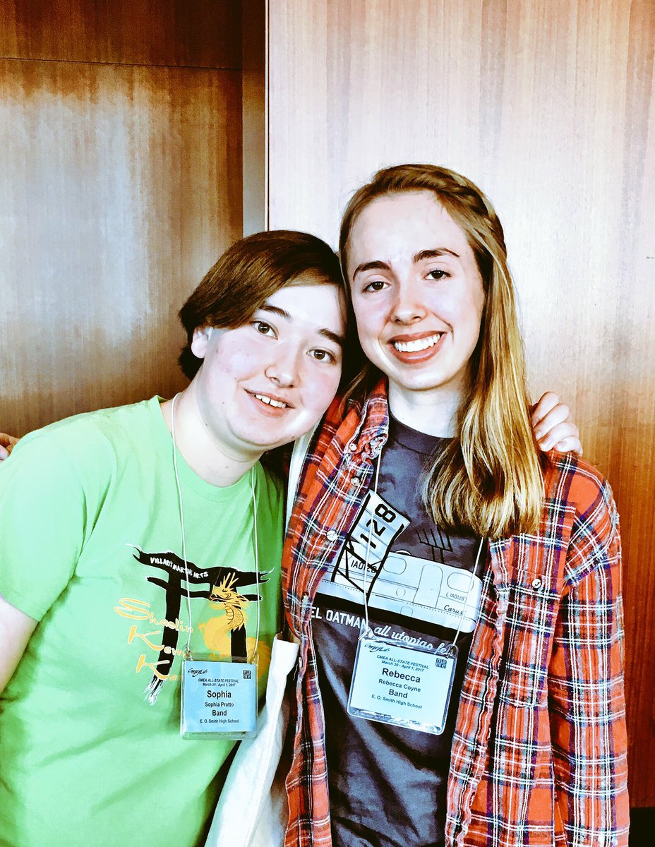 EOSmithMusic's tweet photo. CT All-State Band 2017 @CTMusicEd @EOSmithHS https://t.co/EvbFIgm3wy