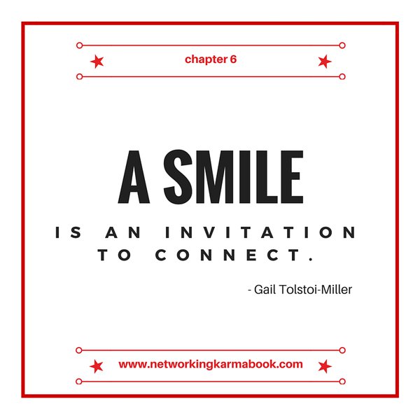 GailTolstoiMill's tweet photo. A smile is an invitation to connect #networkingkarma #sowhatrev https://t.co/o64IRv0JIw