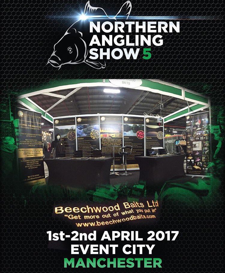 #NAnglingShow #Beechwoodbaits
Some great show deals, PLUS, use discount code "NAS5"to get 10% of all your orders (excluding FEED+X).