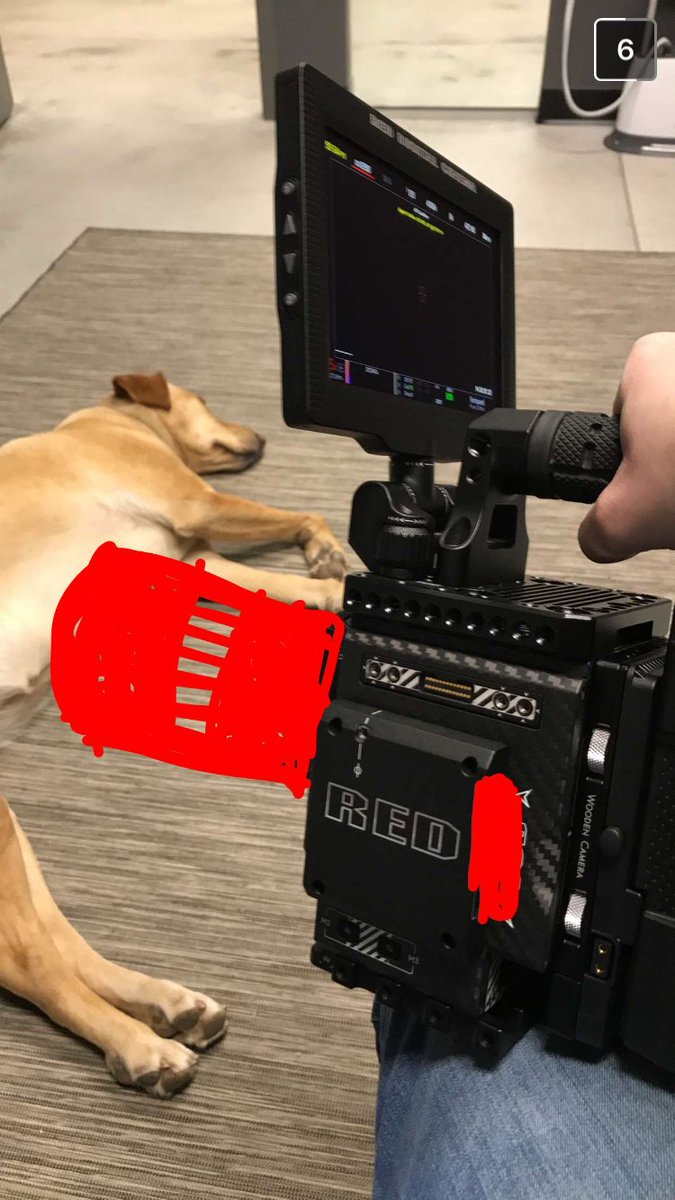 When your Red is almost ready so you have to pretend it's ready. #RedWeapon #videomarketing
