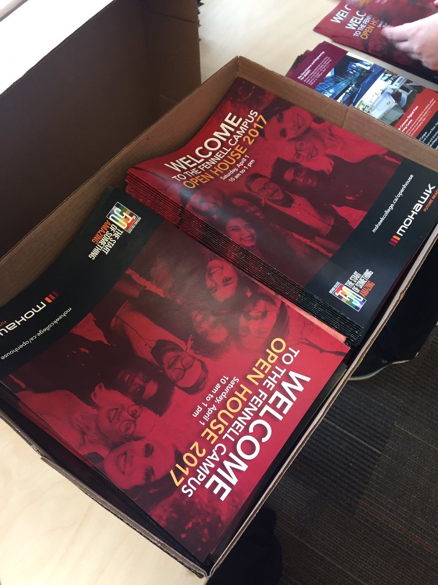 theolasalah's tweet photo. #MohawkCollege getting ready for Open House https://t.co/yTAw0Xf4y6
