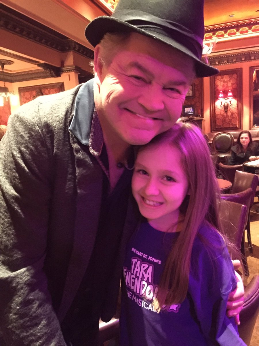 TheMickyDolenz1's tweet photo. Special guest #MiMiRyder, star of #TaraTremendous stopped by my show @54Below WedsNight! We had a blast on #Tara! @MiaMoravis @BwayRecords https://t.co/umAA45ayDO