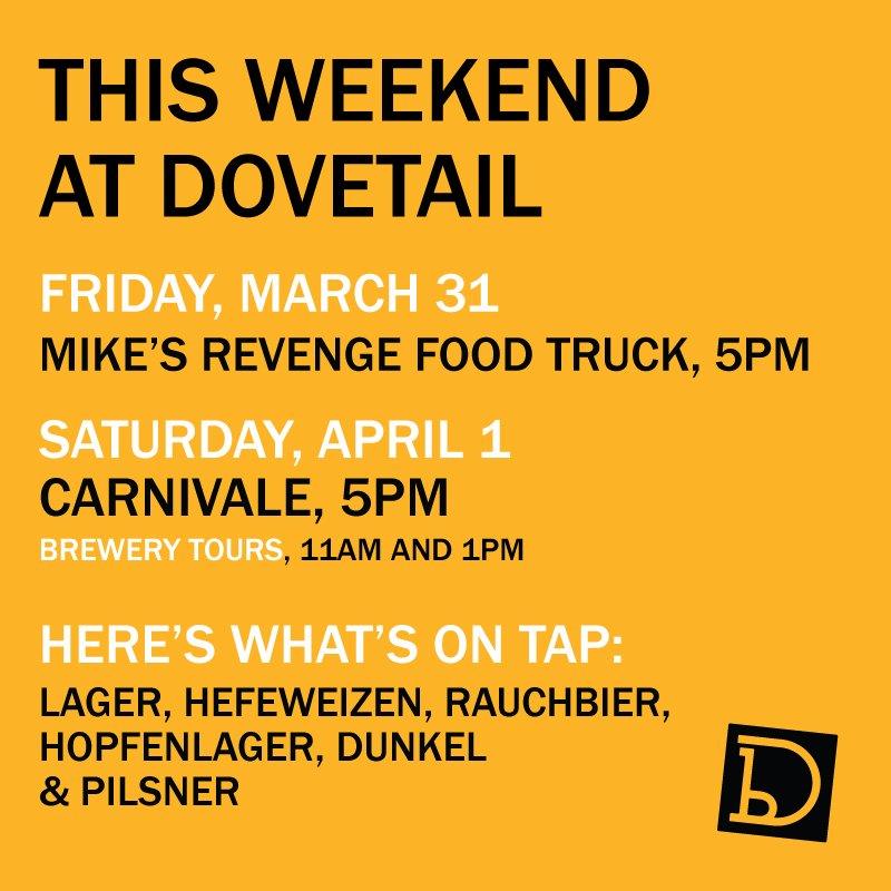 Dovetail Brewery tweet media