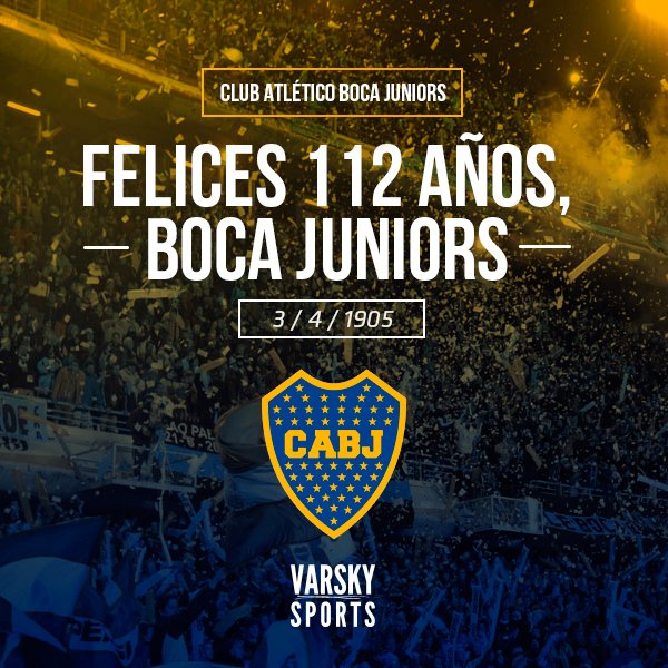 Una manera especial de sentir el fútbol. Riquelme y Diego, Varallo y Palermo, Lorenzo y Bianchi. Bombonera como corazón. #CumpleSports Boca!
