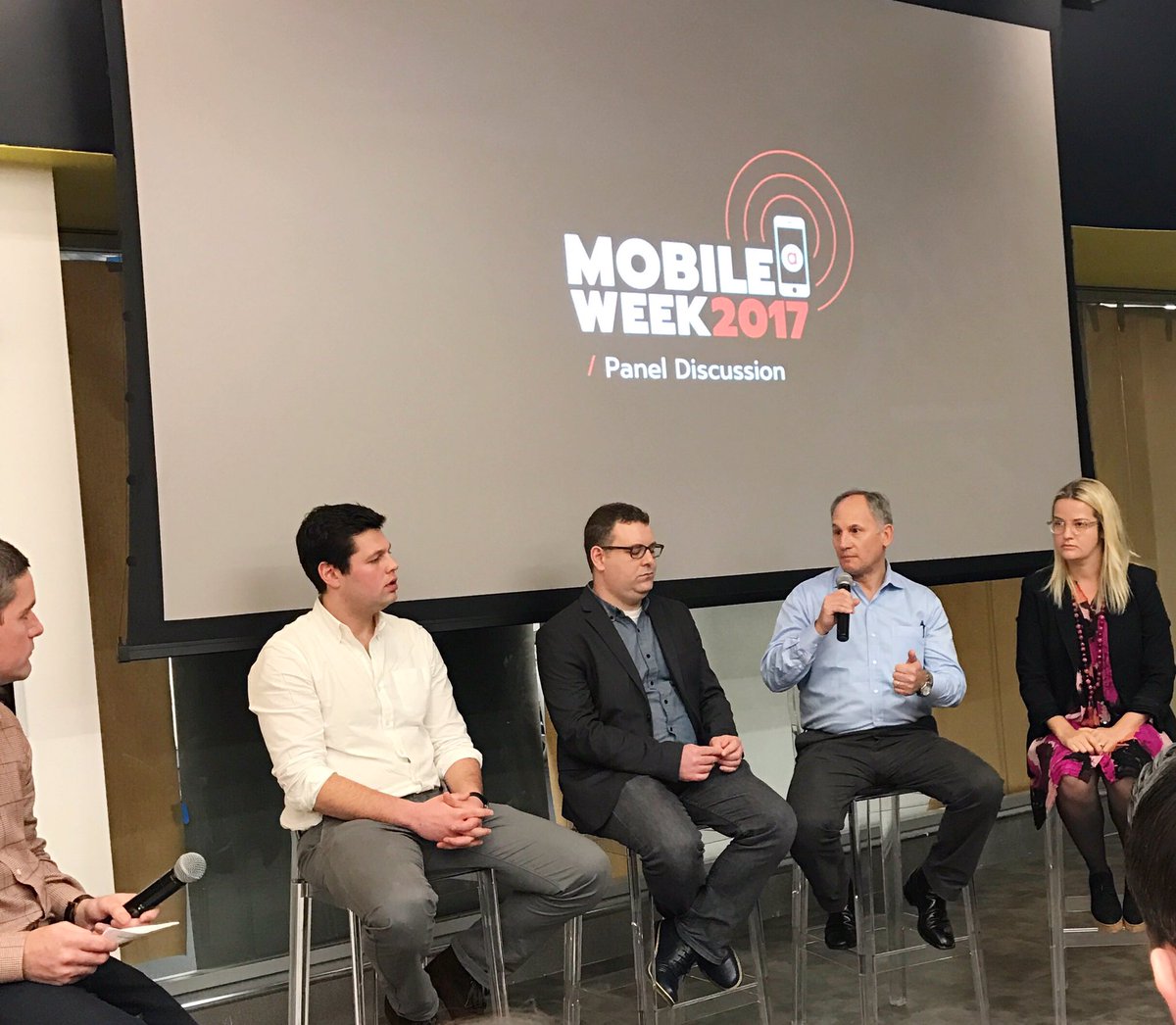 receptivvideo's tweet photo. Today, we discussed the death of the mobile banner at @ansibleww's #MobileWeek2017. What do you think? #mobileads #receptiv https://t.co/eql1j6PaTN