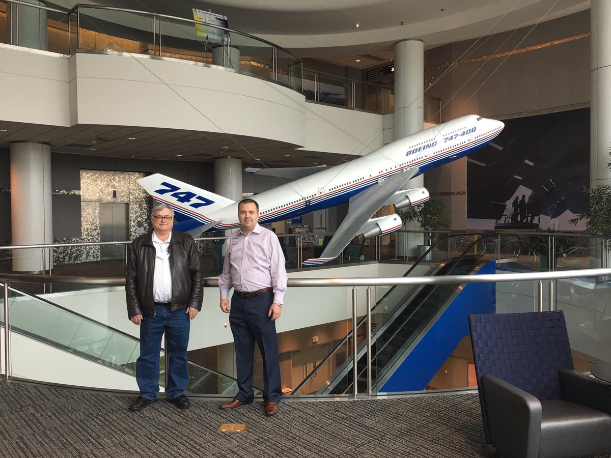 ATEC_AMT's tweet photo. ATEC President and Director getting ready for #ATEC2017 #aviation #CareersWithWings @Boeing @SinclairCC @SpartanCollege https://t.co/oCy3SHo35Y