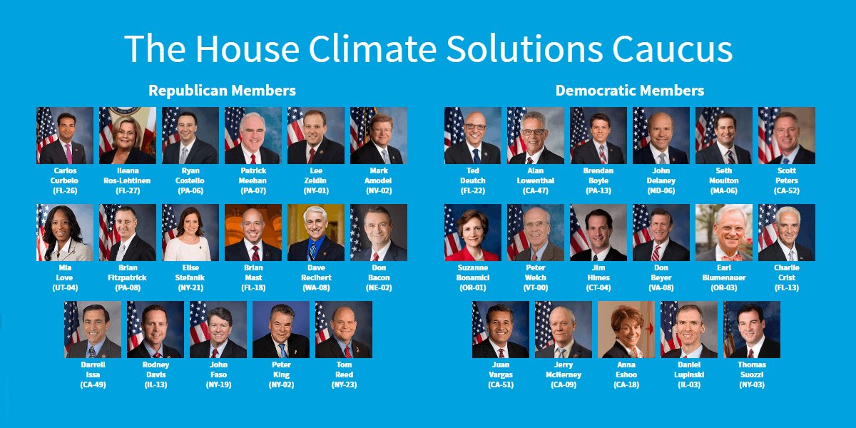 citizensclimate's tweet photo. 17 Republicans & 17 Democrats are working together to design smart policy for a livable #climate future: https://t.co/rrAbEg0wEO https://t.co/SA2esNSeEm