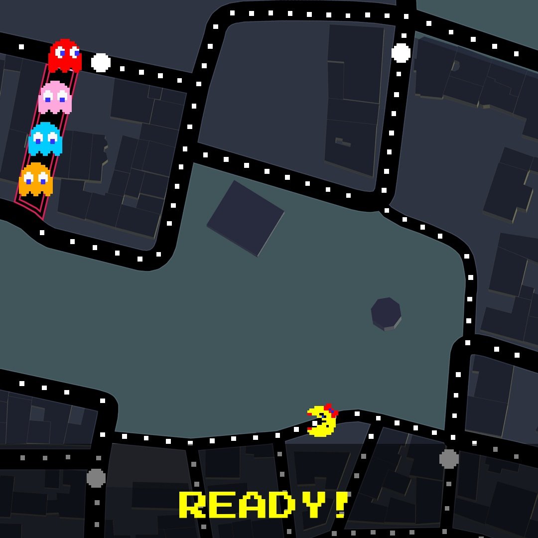 MrBradJames's tweet photo. Soooo... yes you can play #MissPacman via #GoogleMaps today, but don't use the turn-by-turn to avoid the ghosts... they aren't really there. https://t.co/YV9rGS2nEl