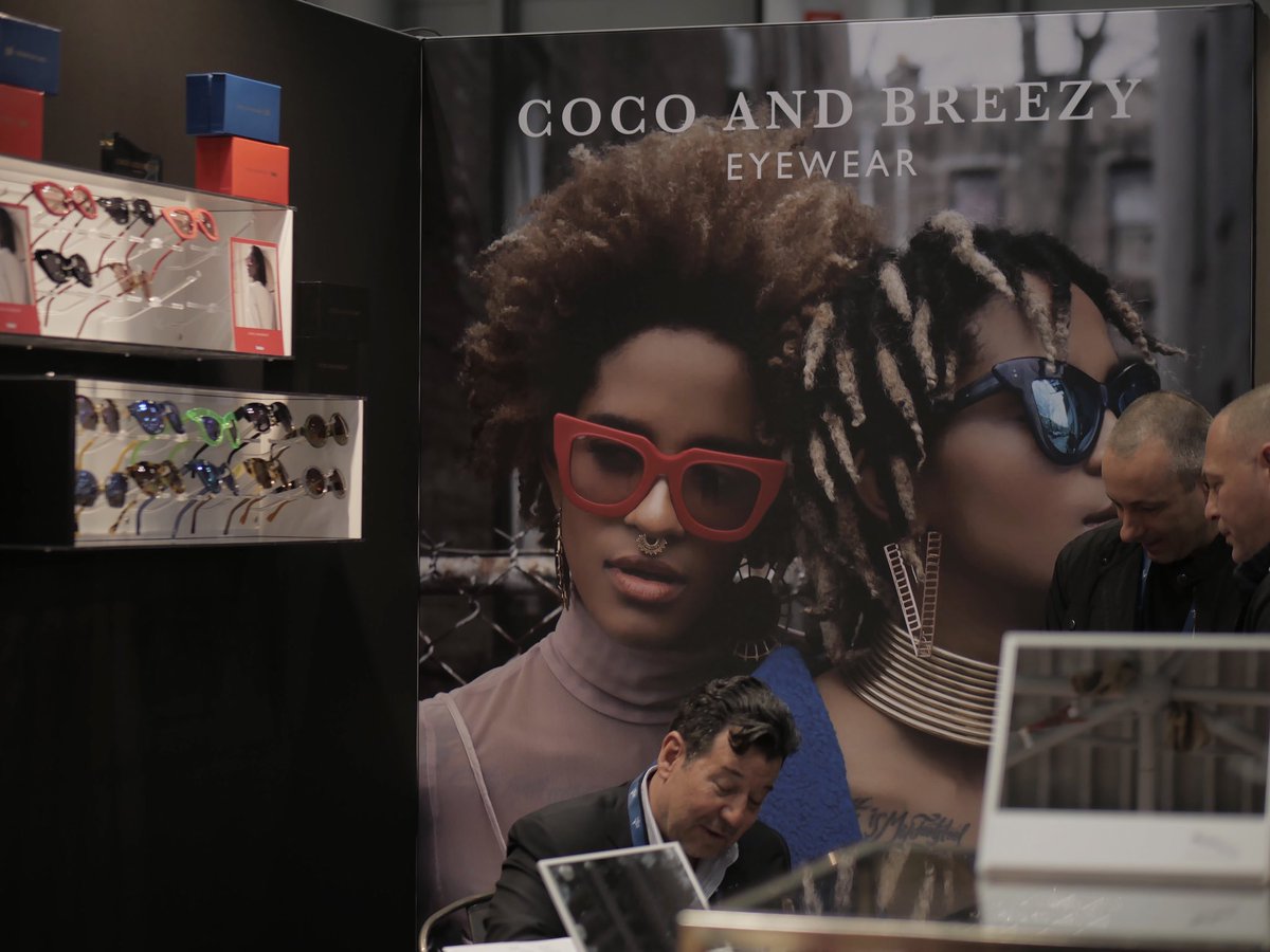 cocoandbreezy's tweet photo. We are super excited to showcase
our new / full collection at #VisionExpoEast! Come check out our booth with ESE in The Galleria - #G323 https://t.co/tlSNSWFBvO