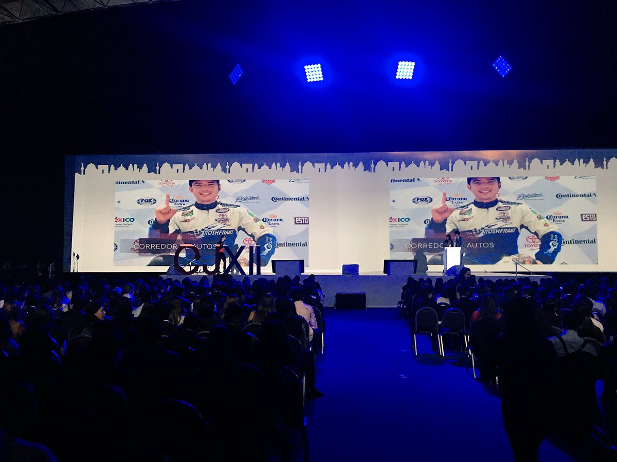 congreso_J12's tweet photo. Recibimos a @ramirofidalgo  director general de APEX en este último día nos vendrá a contar su trayectoria a través del automovilismo #CJXII https://t.co/lTMWjvKa95