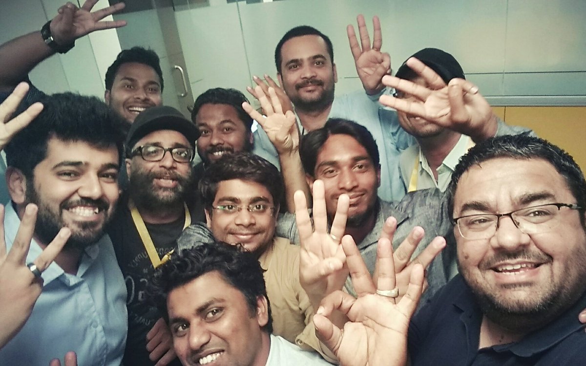 scbra's tweet photo. .@NowFloats strikes 3 at 12 #Midnight #YearEnd #Fiscal #Sales #Target #Achievement #FunAtWork #NFPeople https://t.co/t15WlH3NjA